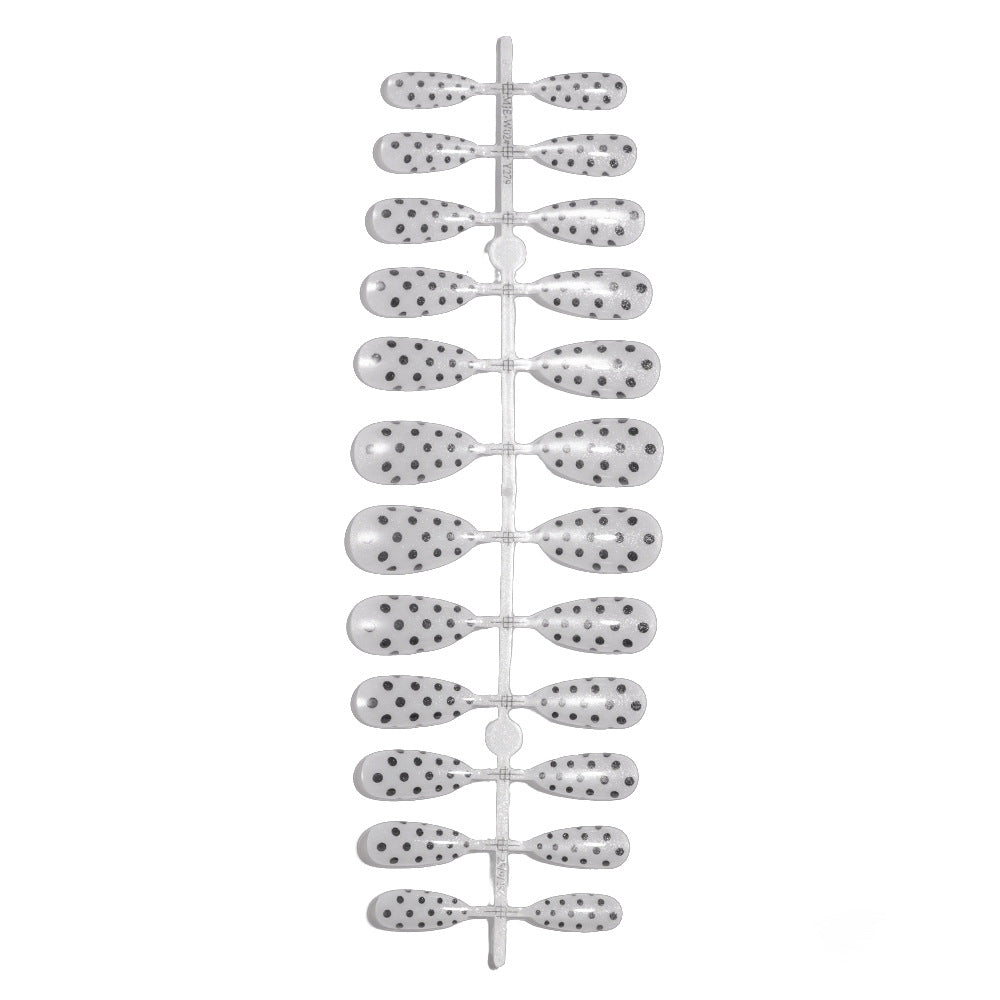Artistic Polka Dot Press-On Nails Stornfield