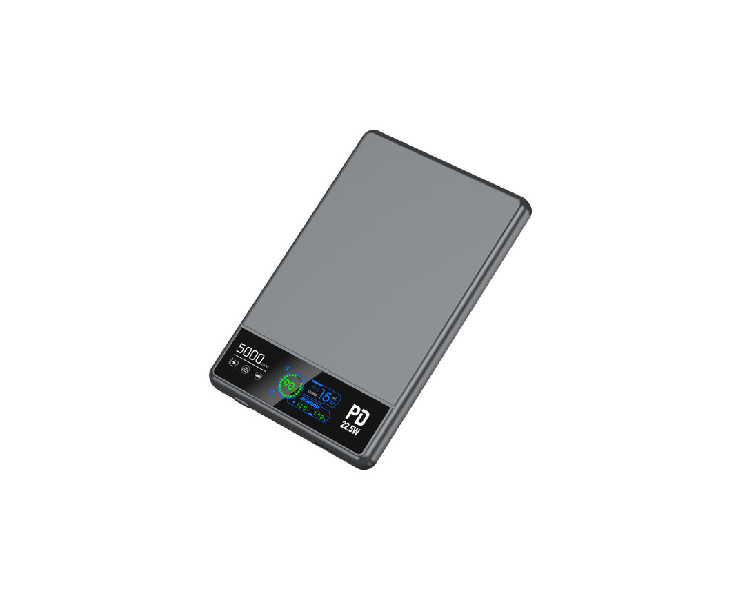 Digital precision power bank with LED display and fast charging function Stornfield