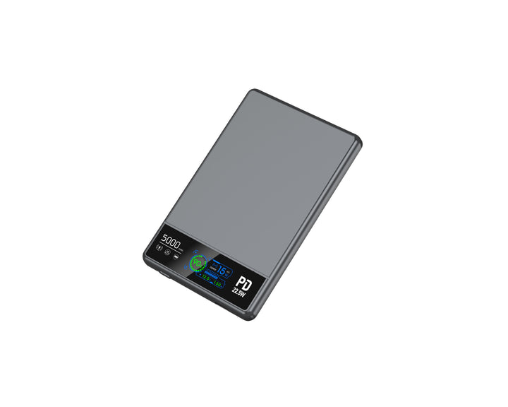 Digital precision power bank with LED display and fast charging function Stornfield