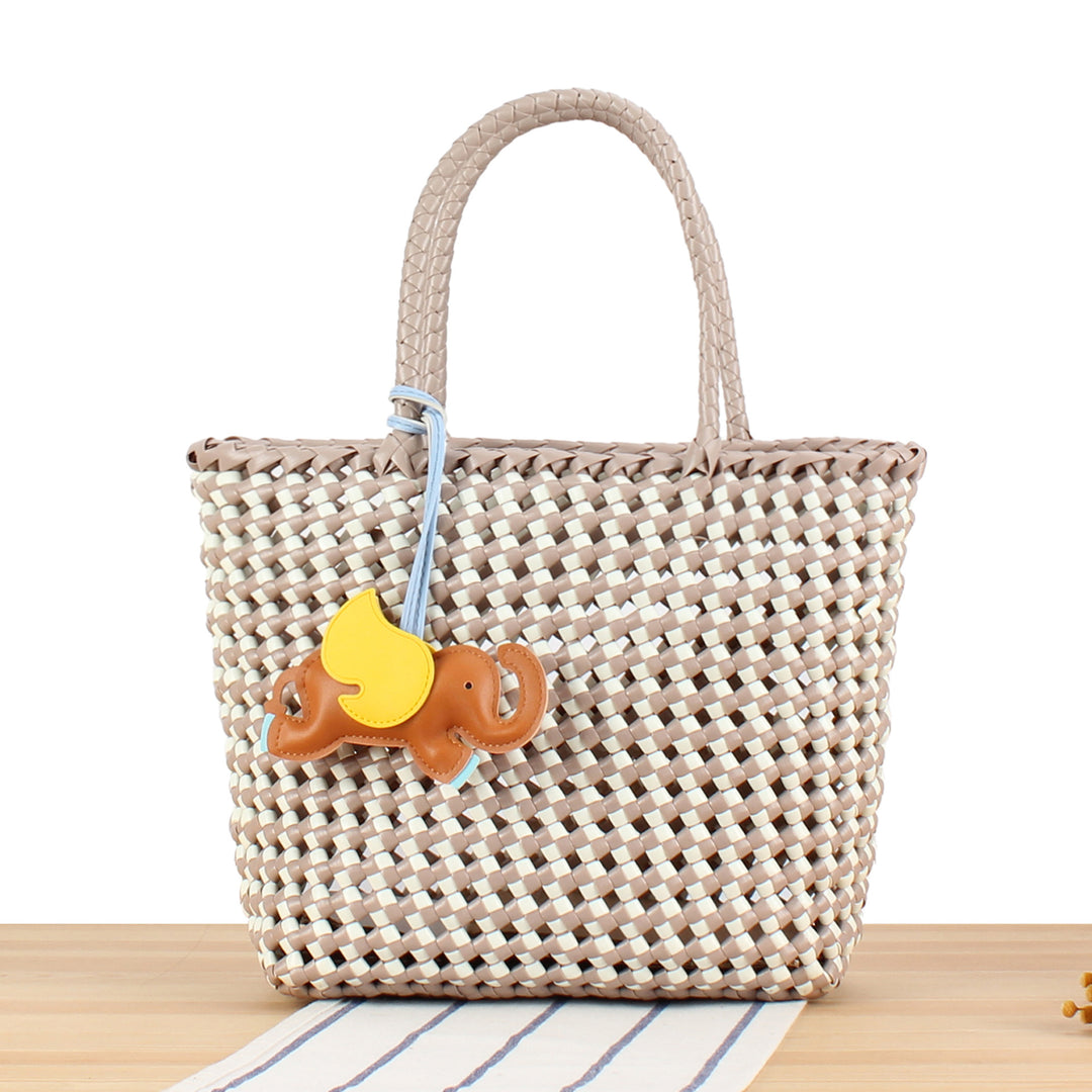 Creative Tote Bag with Playful Elephant Jewelry Stornfield