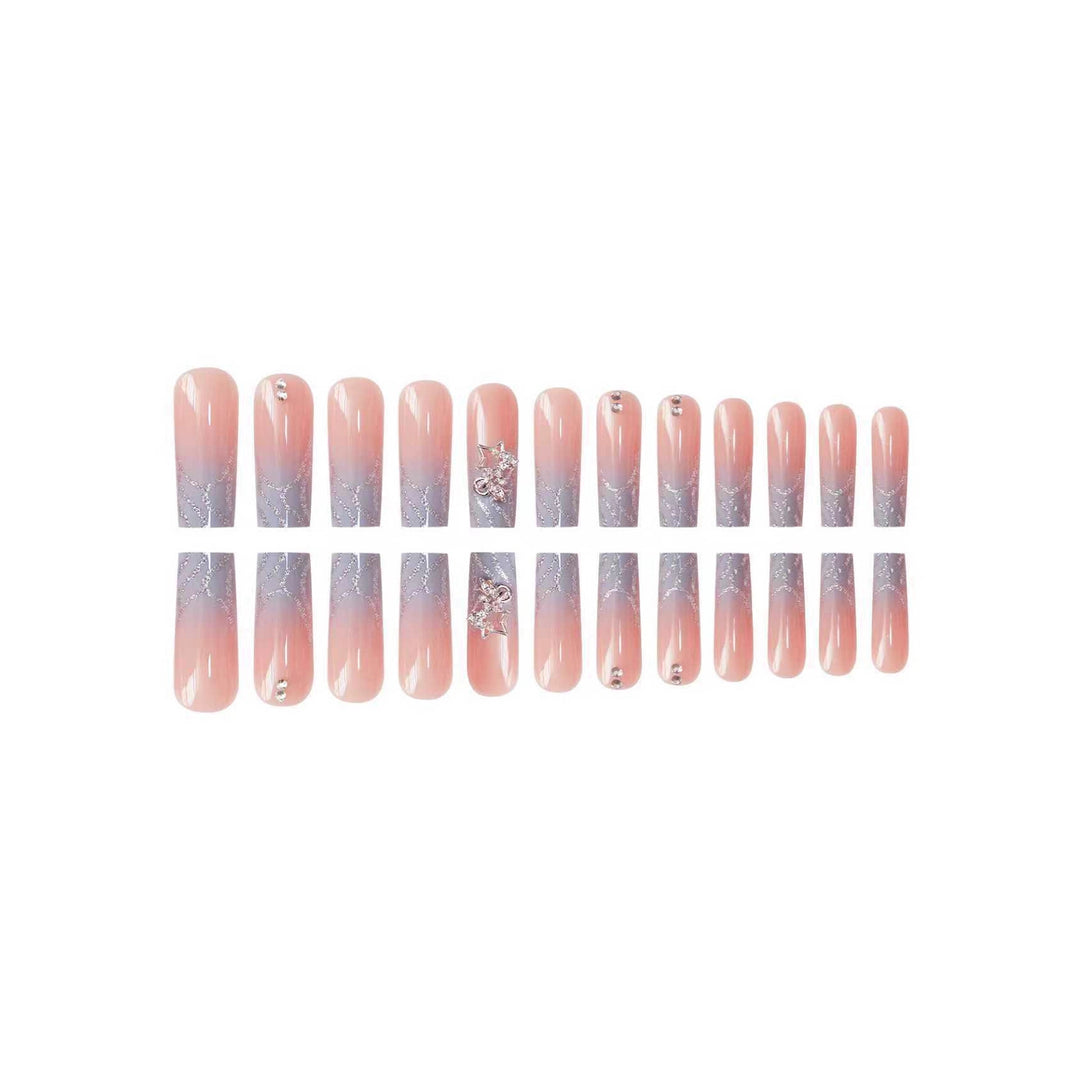 Premium Glittery Star-Designed Nail Enhancements Stornfield