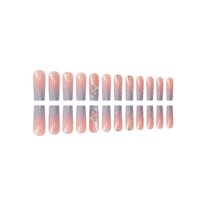 Premium Glittery Star-Designed Nail Enhancements Stornfield
