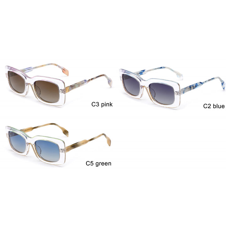 Ladies fashionable square sunglasses with unique frame Stornfield