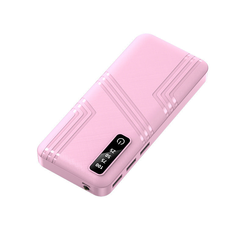 Portable power bank with multifunctional fast charging connector and LCD display Stornfield