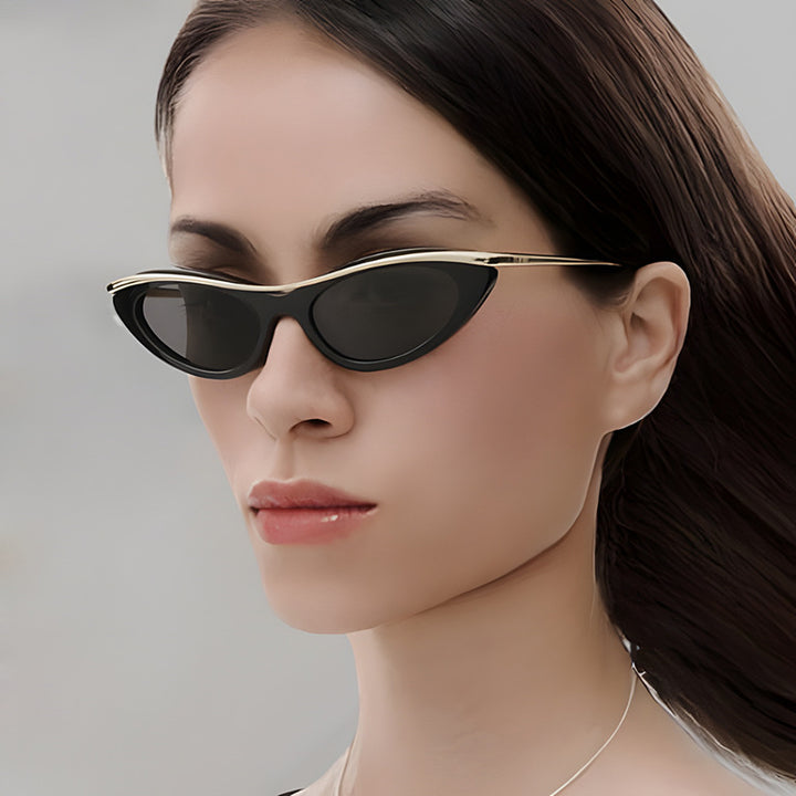Women's Cat-Eye Sunglasses with Elegant Metal Frame Stornfield