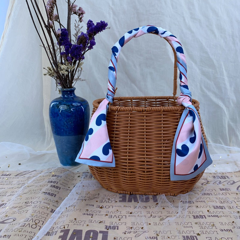 Women Diamond-shaped Handheld Basket Stornfield