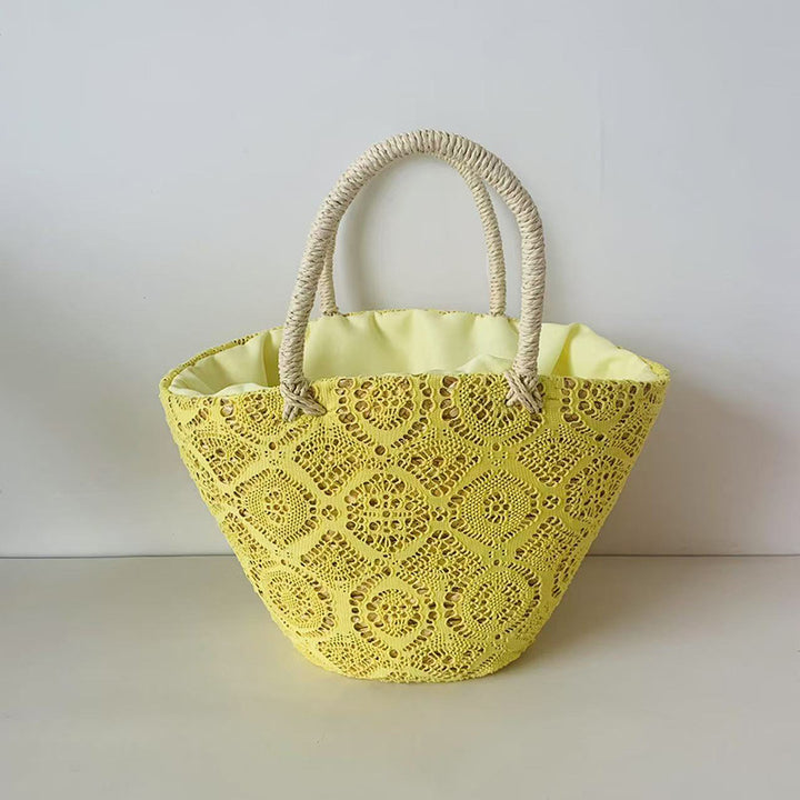 Basket bag with elegant, woven design Stornfield