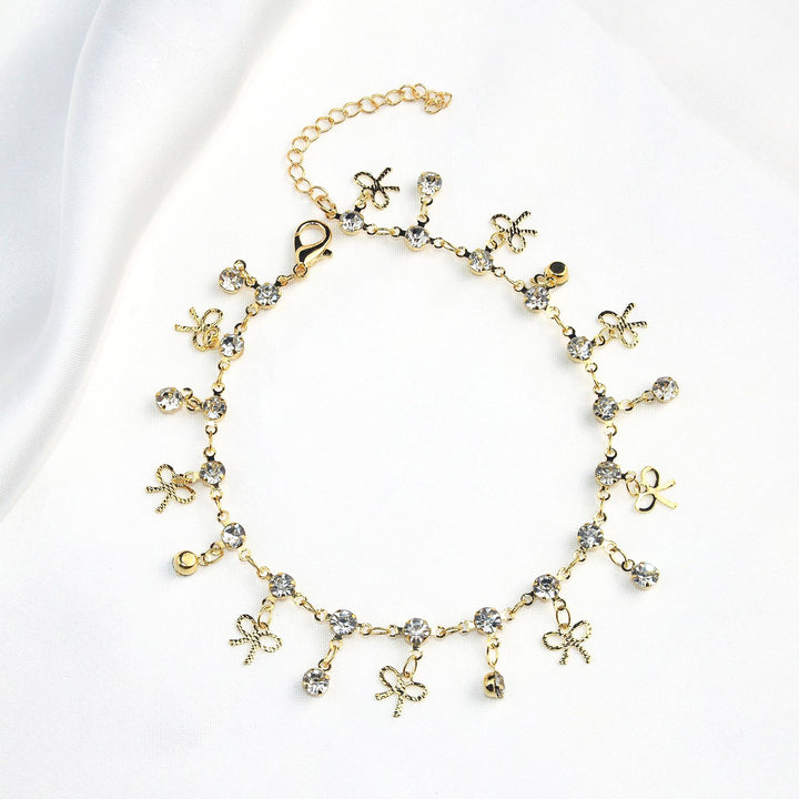 Elegant Crystal Chain Anklet Stornfield
