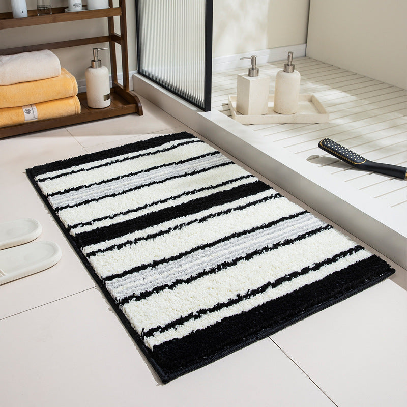 Stylish Soft Plush Bathroom Rug