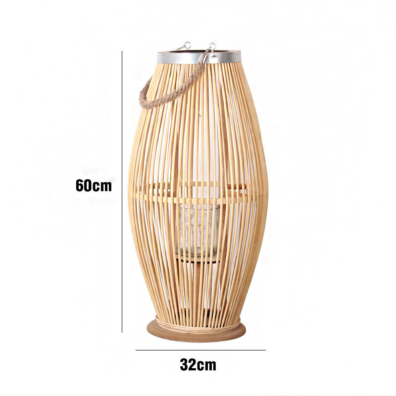 Elegant Rattan Lantern Stornfield