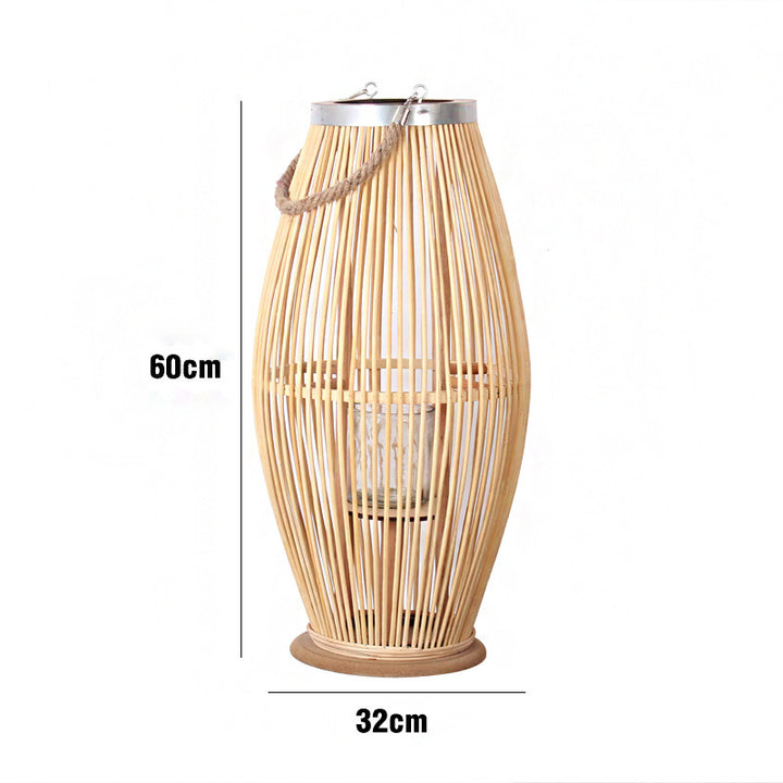 Elegant Rattan Lantern Stornfield