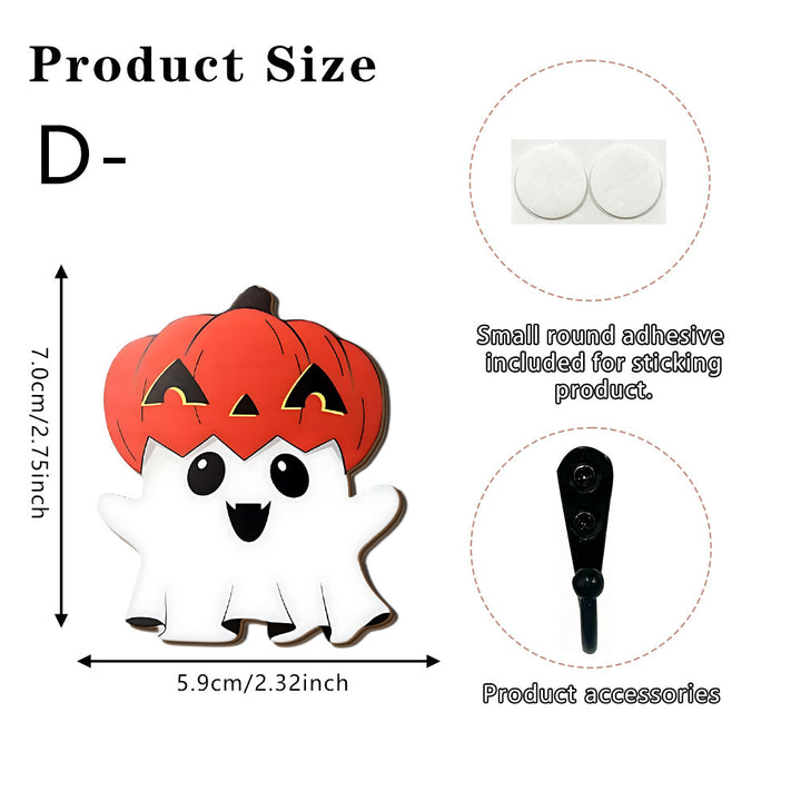 Creepy decorative figure with ghost and scythe Stornfield