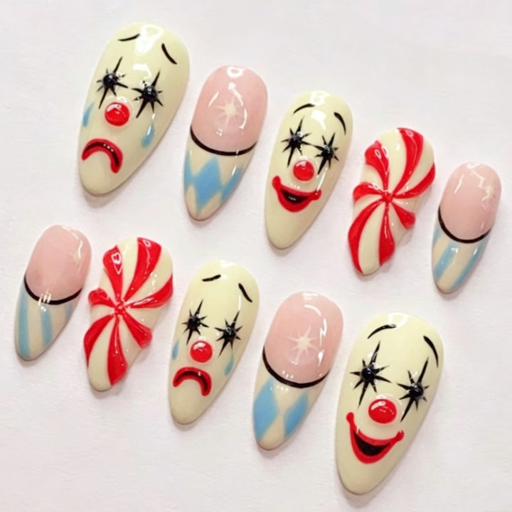 Whimsical Character-Inspired Press-On Nail Set Stornfield