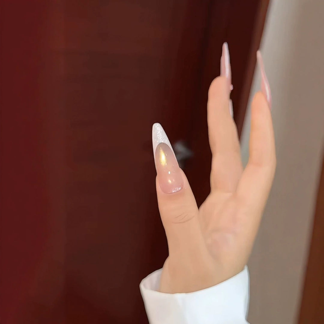 Elegant Stiletto Press-On Nail Art Set