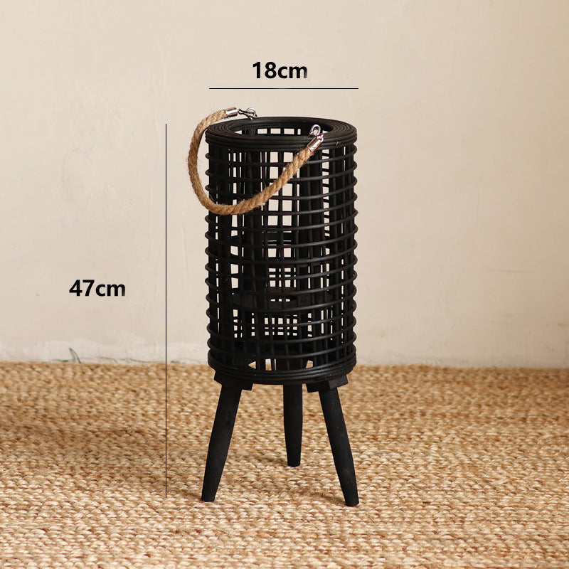 More modern flower basket with carrying handle Stornfield