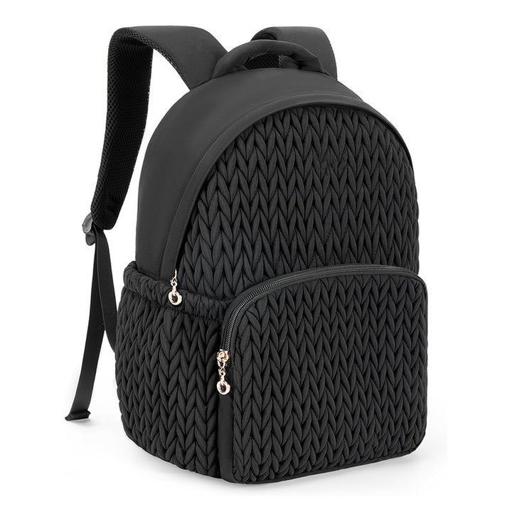 Fashionable backpack with braided structure Stornfield