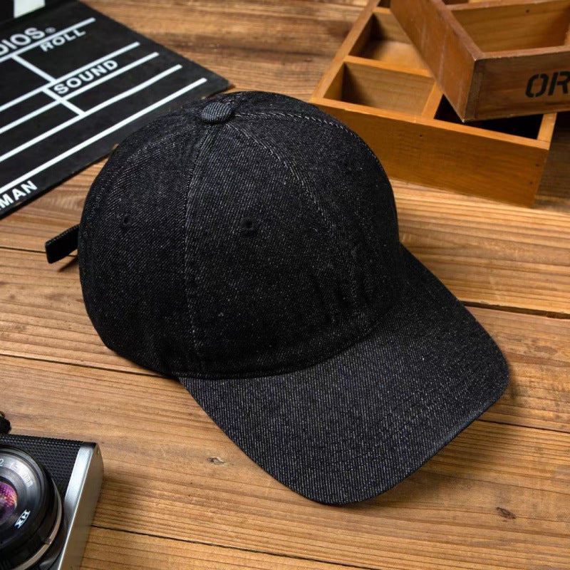 Men's Distressed Denim Baseball Cap Stornfield