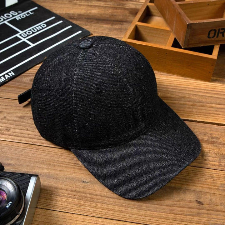 Men's Distressed Denim Baseball Cap Stornfield