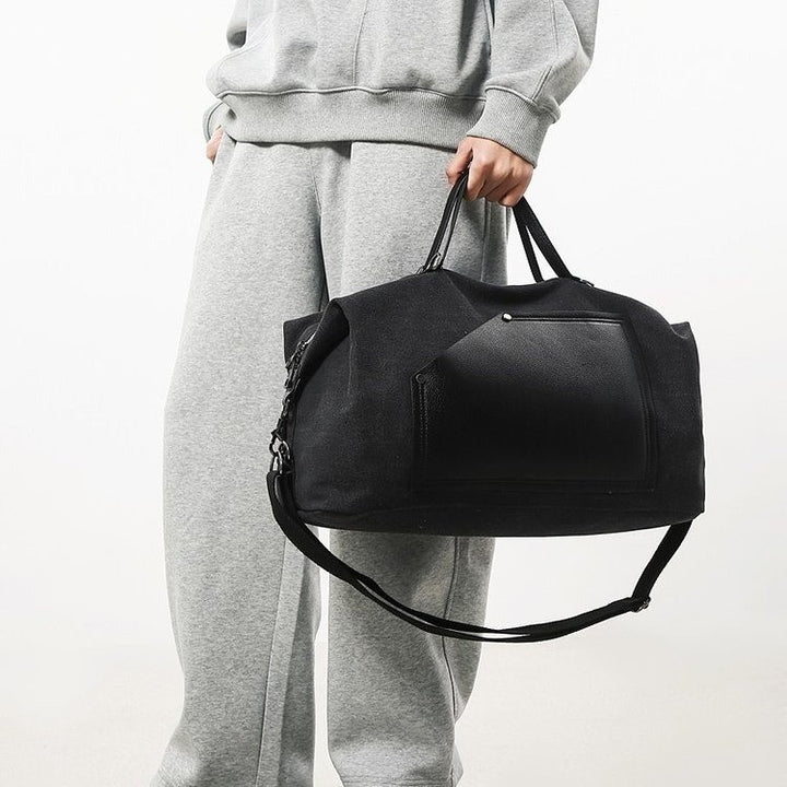 Sporty travel bag made of durable material with practical compartments Stornfield