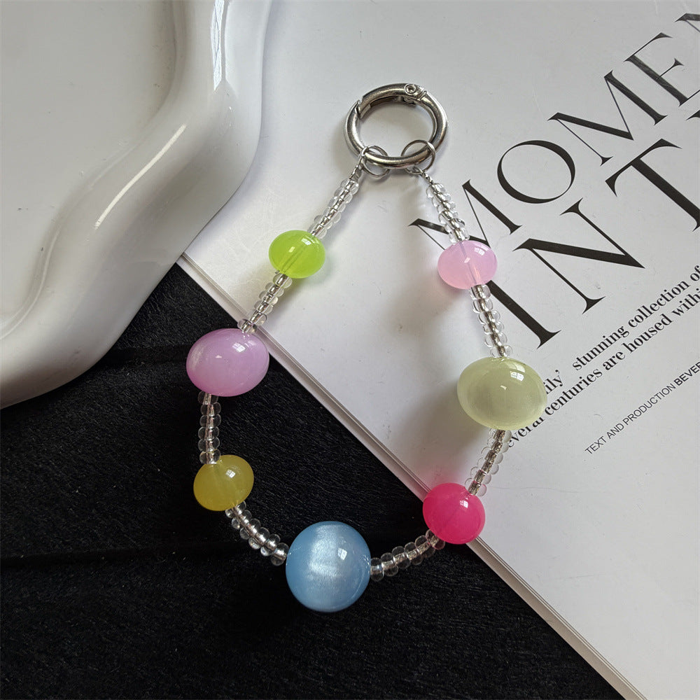 Decorative Beaded Keychain Holder Stornfield 1790134943