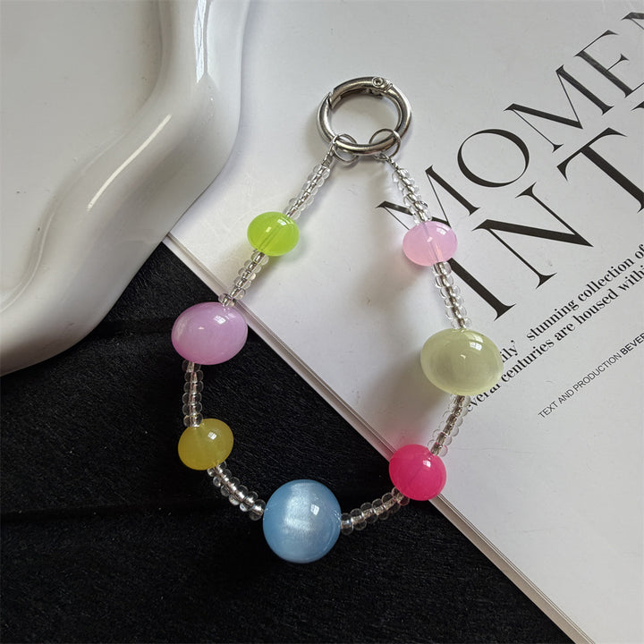 Decorative Beaded Keychain Holder Stornfield 1790134943