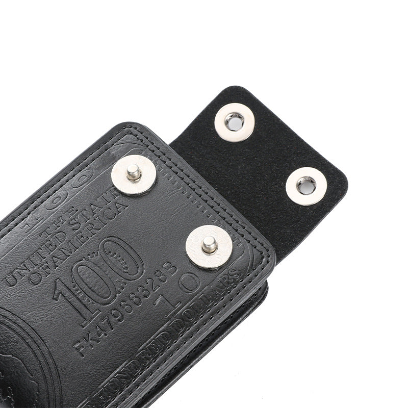 Artistic Embossed Leather Card Wallet Stornfield