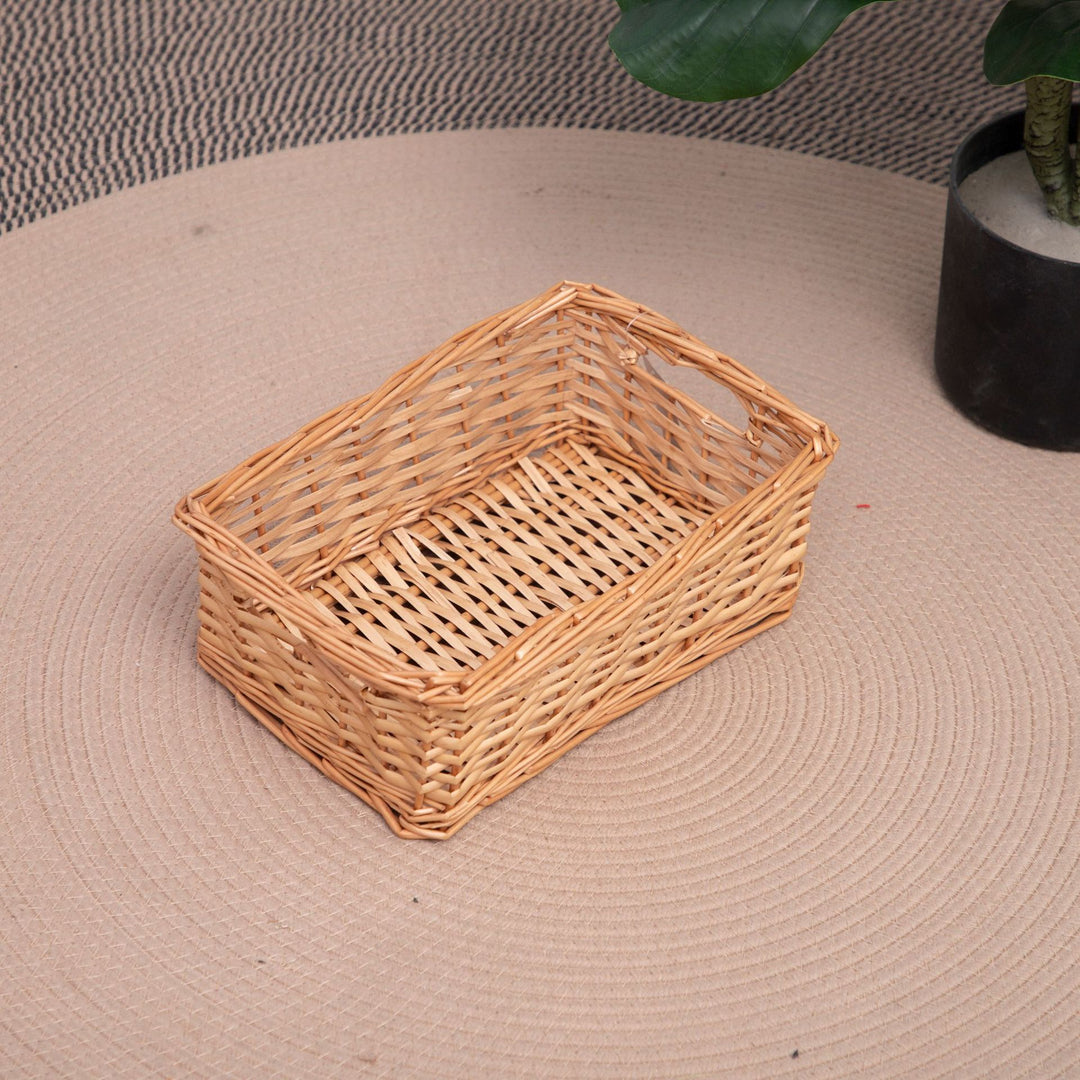 Woven Rectangular Storage Basket Stornfield