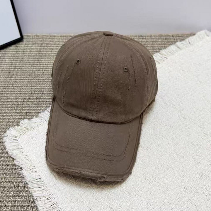 Women's Distressed Casual Twill Baseball Cap Stornfield