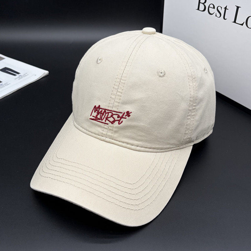 Men's Casual Stitch-Embellished Baseball Cap Stornfield
