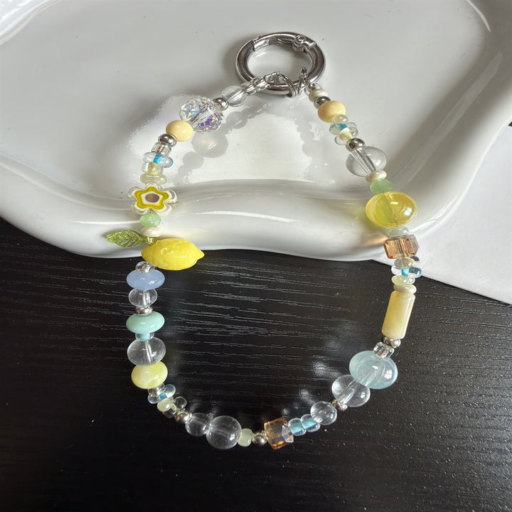 Decorative Beaded Charm Keychain Stornfield 1790135504