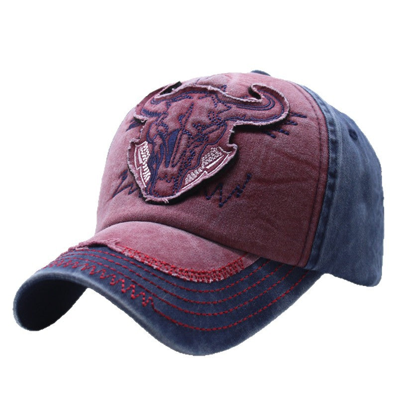 Men's Embroidered Western Style Cap Stornfield