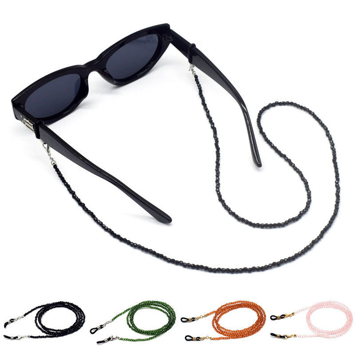 Beaded Eyewear Chain with Adjustable Fasteners Stornfield