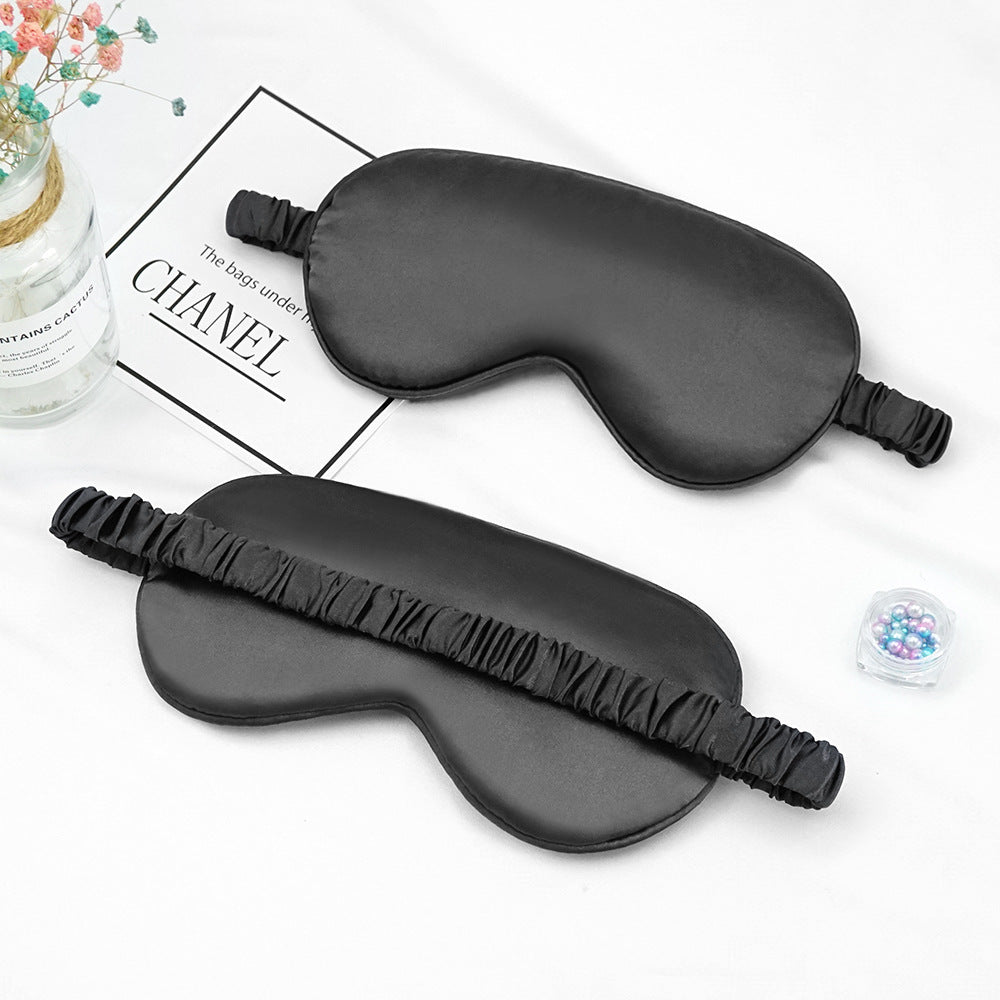 Unisex nan luxurious satin sleep mask with adjustable elastic band and soft padding Stornfield