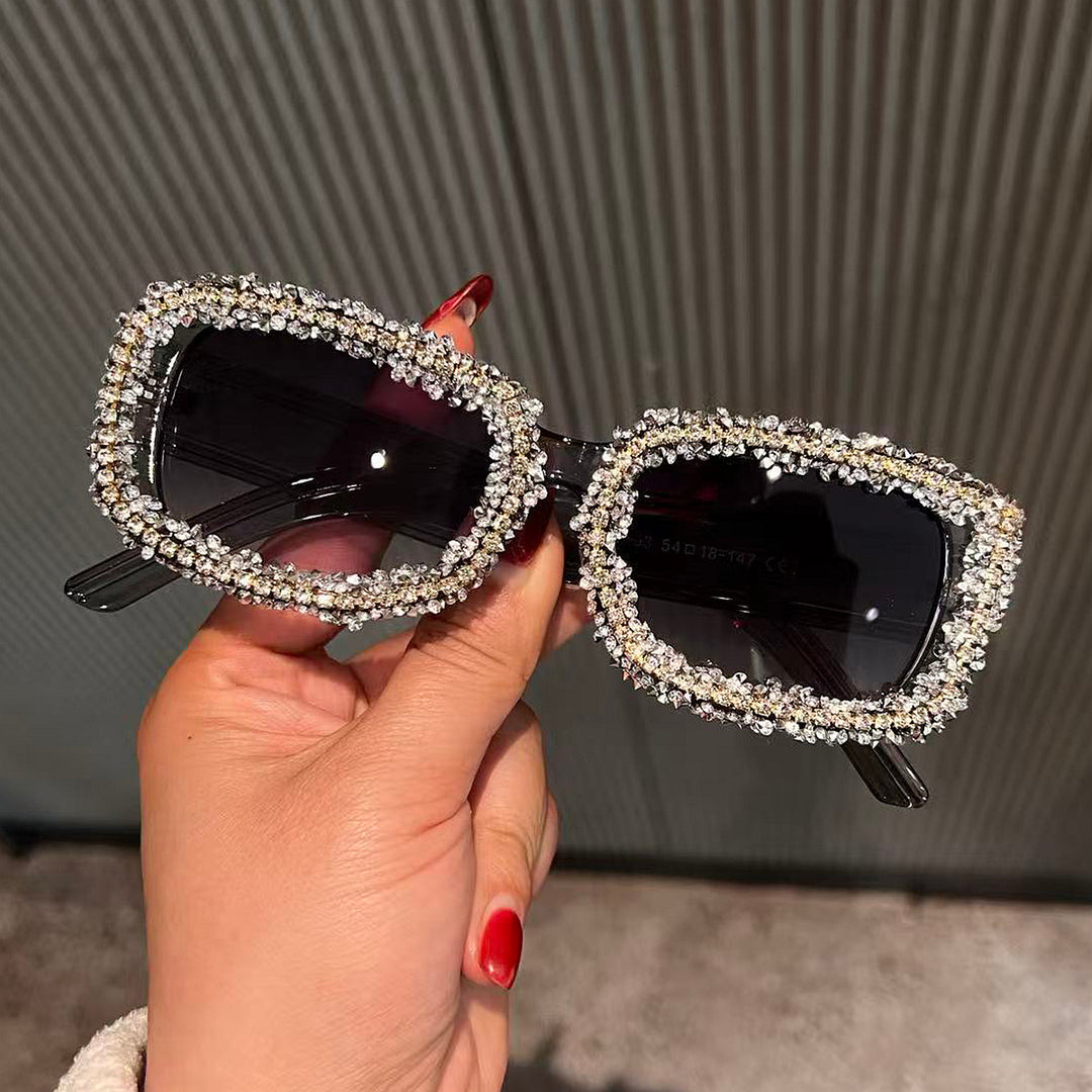 Women's sunglasses with luxurious crystal frame Stornfield