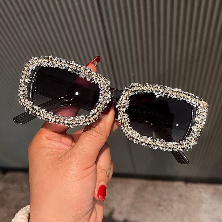 Women's sunglasses with luxurious crystal frame Stornfield