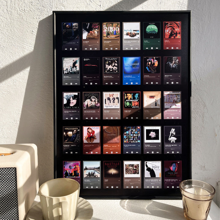 Modern Media Art Collage Frame
