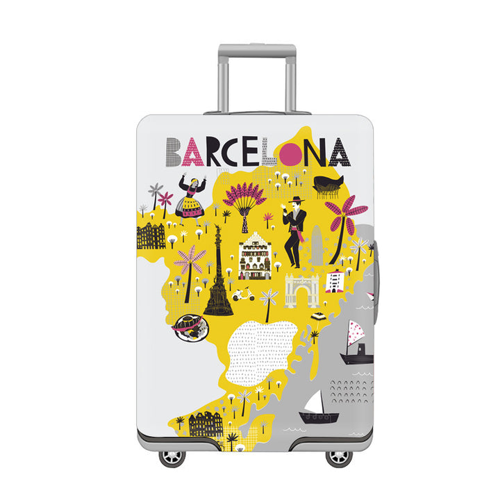Cartoon Cat Design Hard Shell Luggage Stornfield