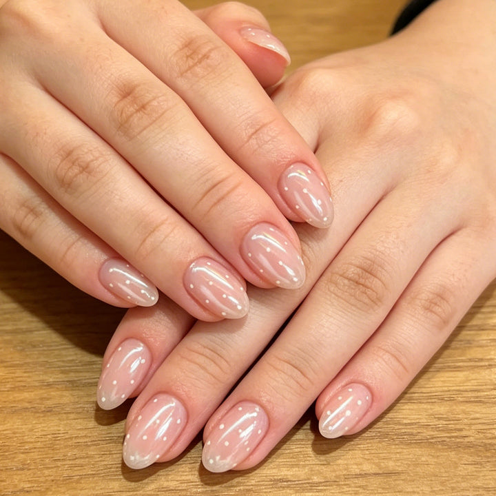 Elegant Glossy Nail Art Enhancements Stornfield