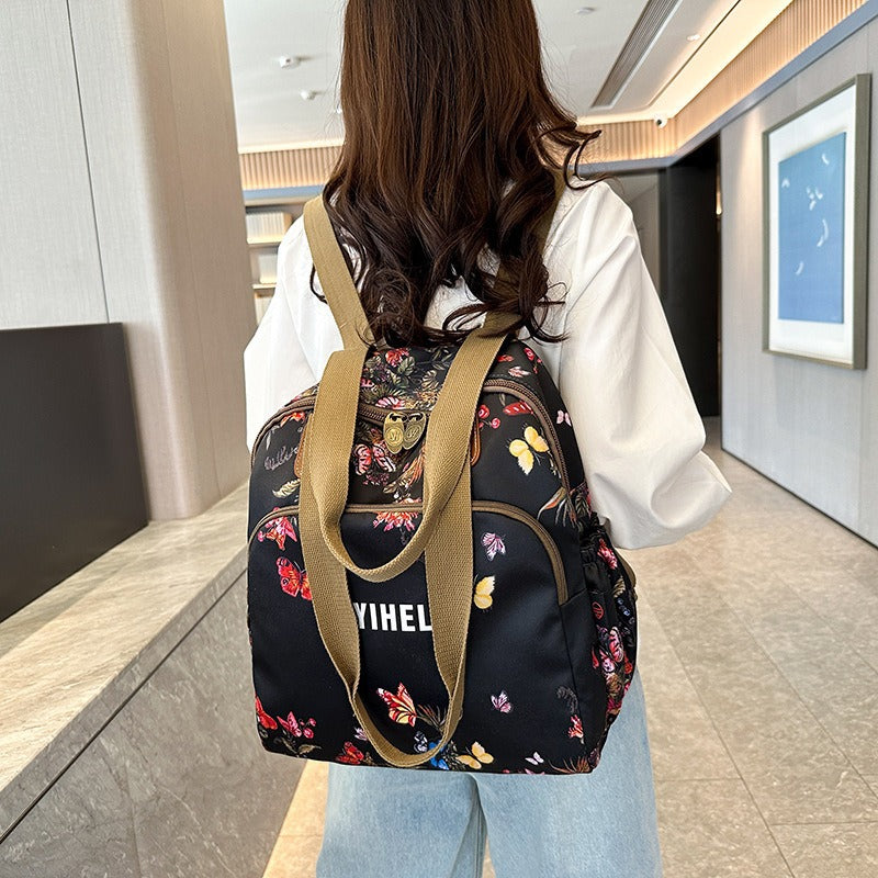Floral Print Backpack Stornfield