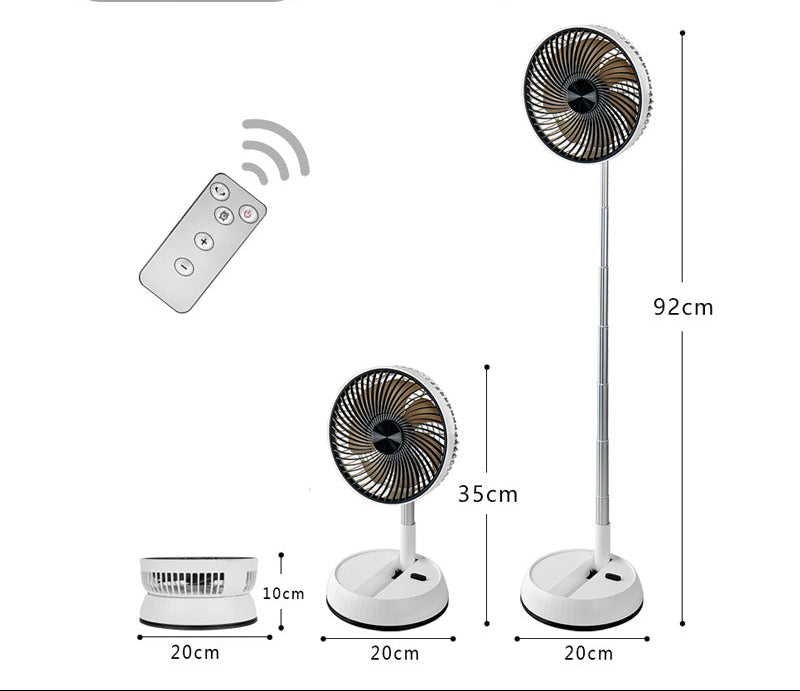Women's Height Adjustable Stand Fan Stornfield