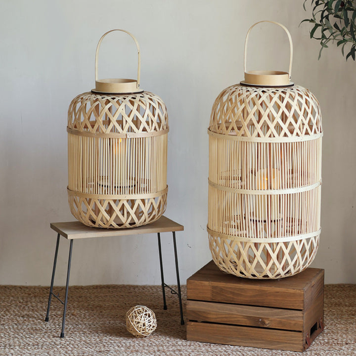 Stylish Rattan Lantern Stornfield