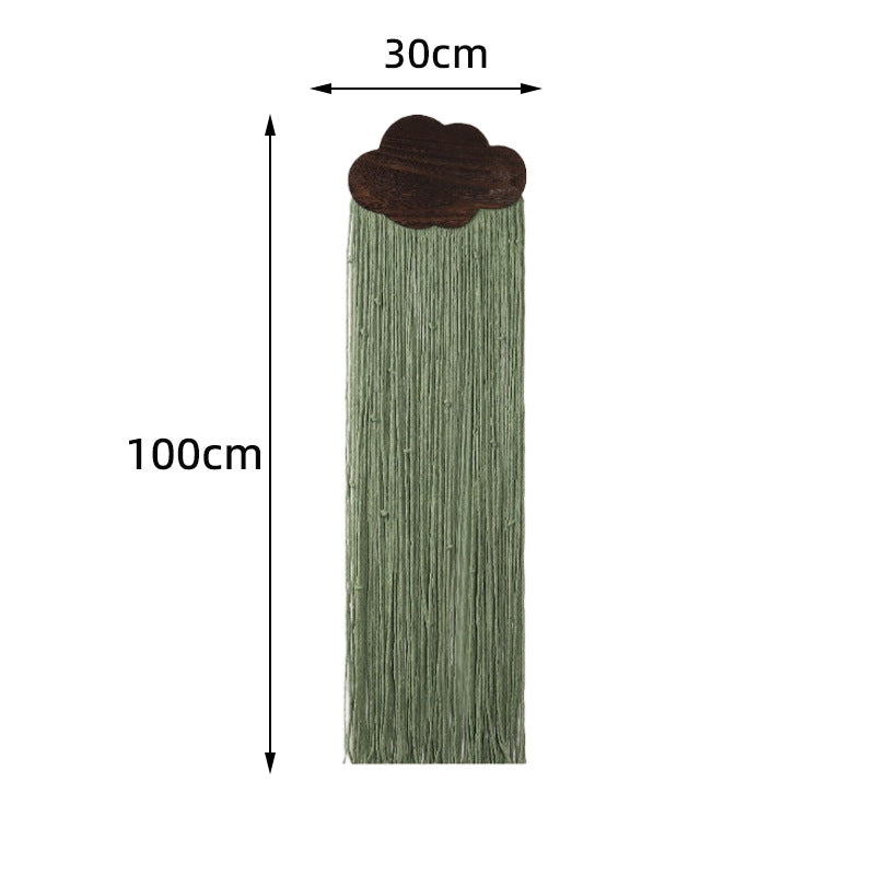 Macrame Wall Decor with Cloud Motif Stornfield