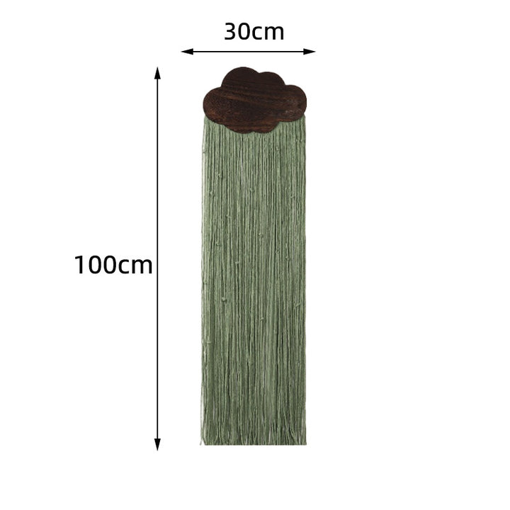 Macrame Wall Decor with Cloud Motif Stornfield