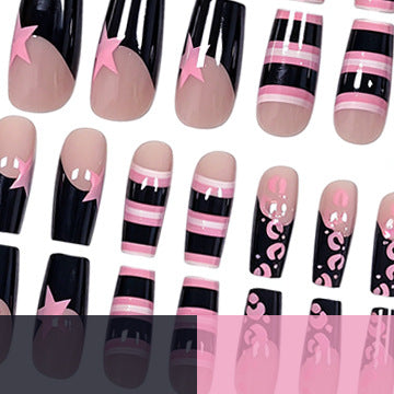 Artistic Press-On Acrylic Nail Enhancements Stornfield