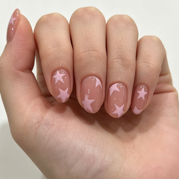 Artistic Star Pattern Nail Art Stornfield
