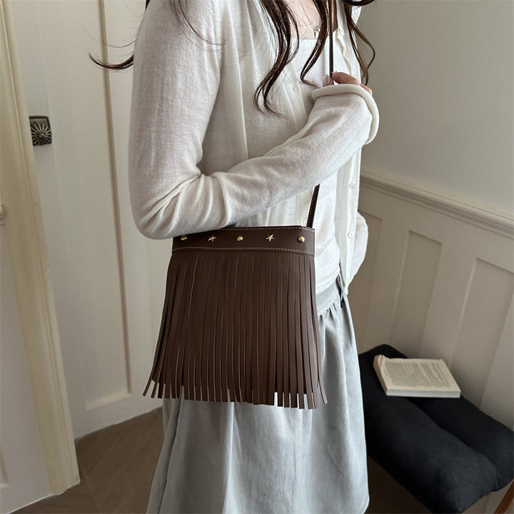 Fringe Crossbody Handbag