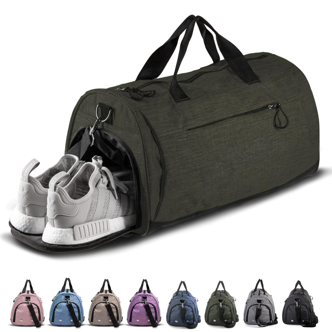 Women's sports bag with separate shoe compartment Stornfield
