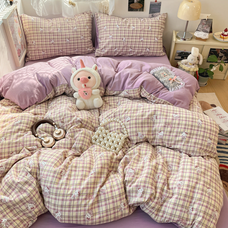 Floral Patterned Comforter Set