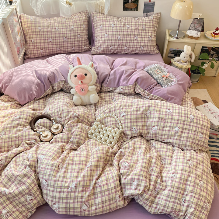 Floral Patterned Comforter Set