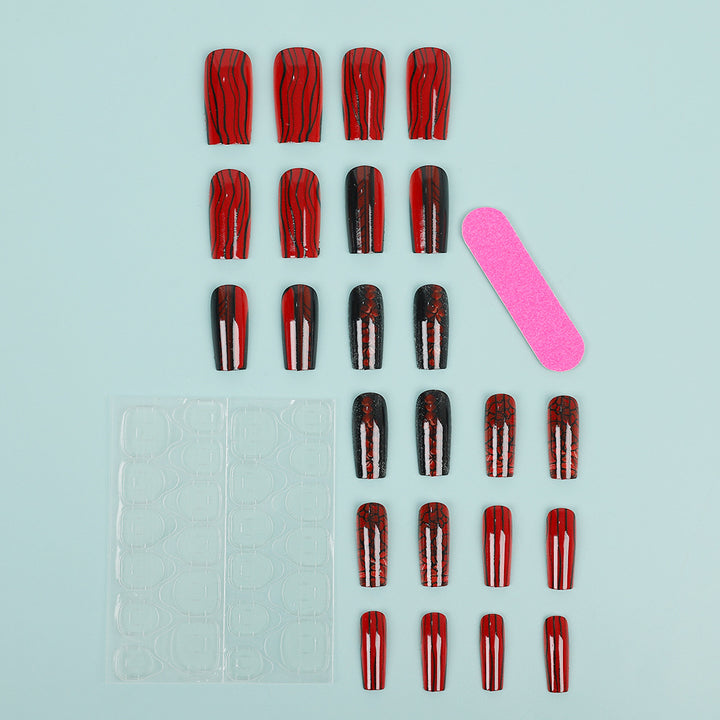 Artificial nails in modern Gothic design Stornfield